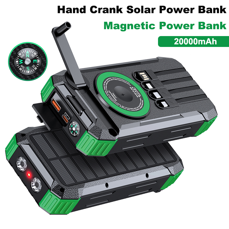 20000mAh Hand Crank Solar Powe – обзор и цена Solar Emergency Charger