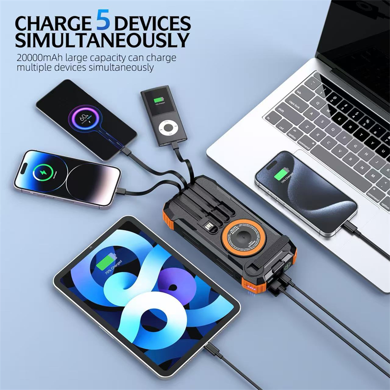 20000mAh Hand Crank Solar Powe – обзор и цена Solar Emergency Charger