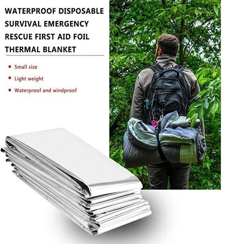 Emergent Blanket Mylar Thermal – обзор и цена Emergency Mylar Tent