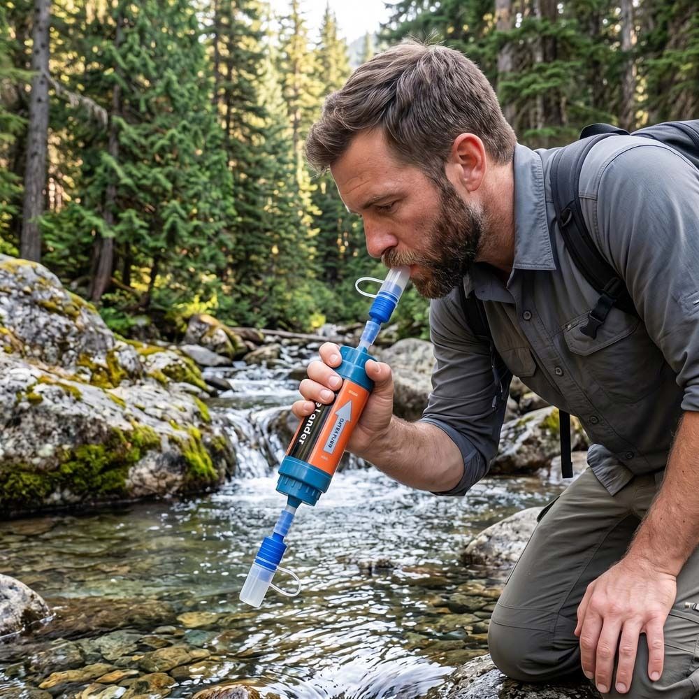 Mini Mini Water Filter Straw S – обзор и цена Water Purification Straw