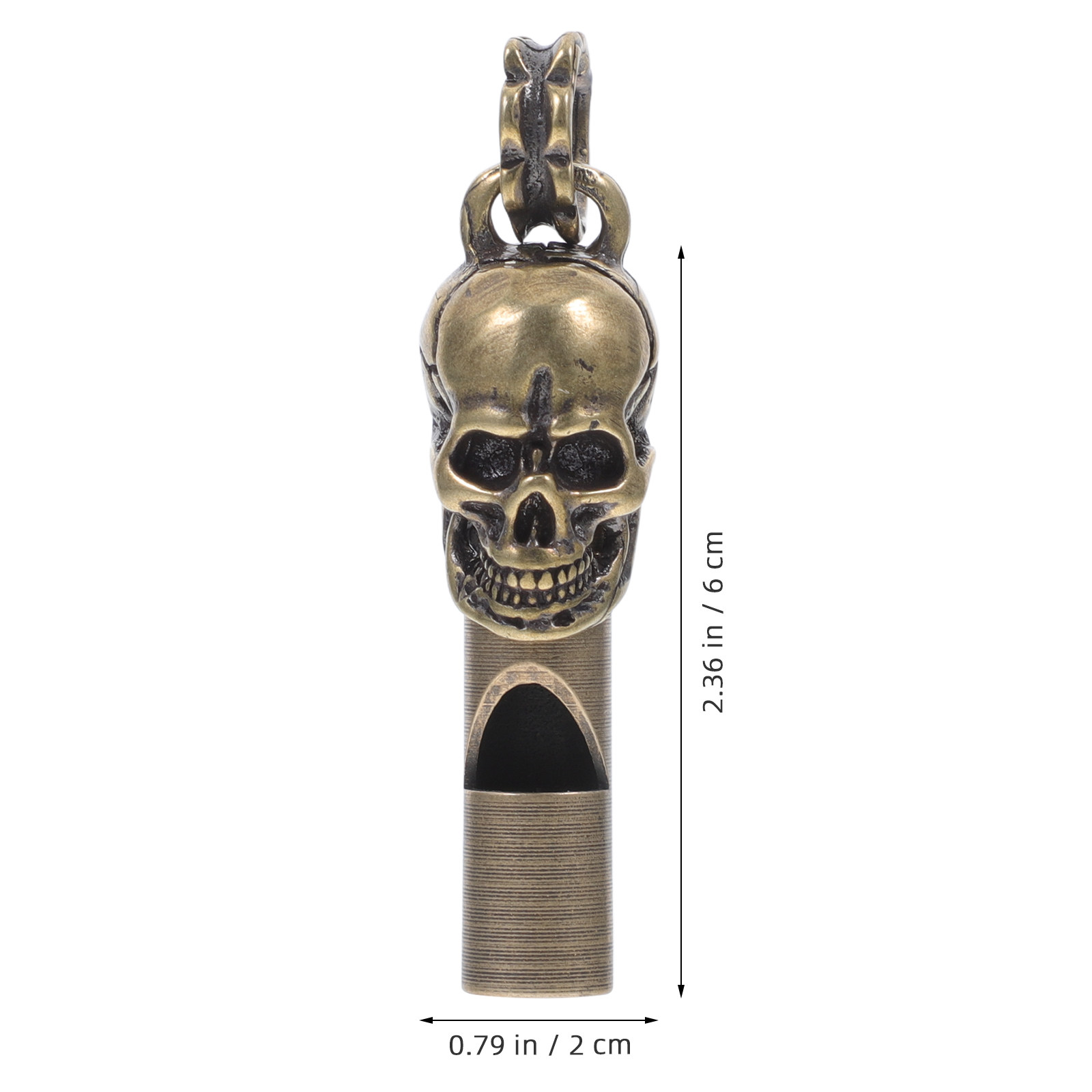 Creative Skull Head Copper Whi – обзор и цена Emergency Whistle Loud