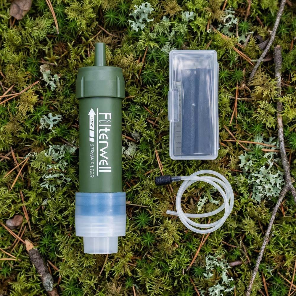 Mini Mini Water Filter Straw P – обзор и цена Water Purification Straw