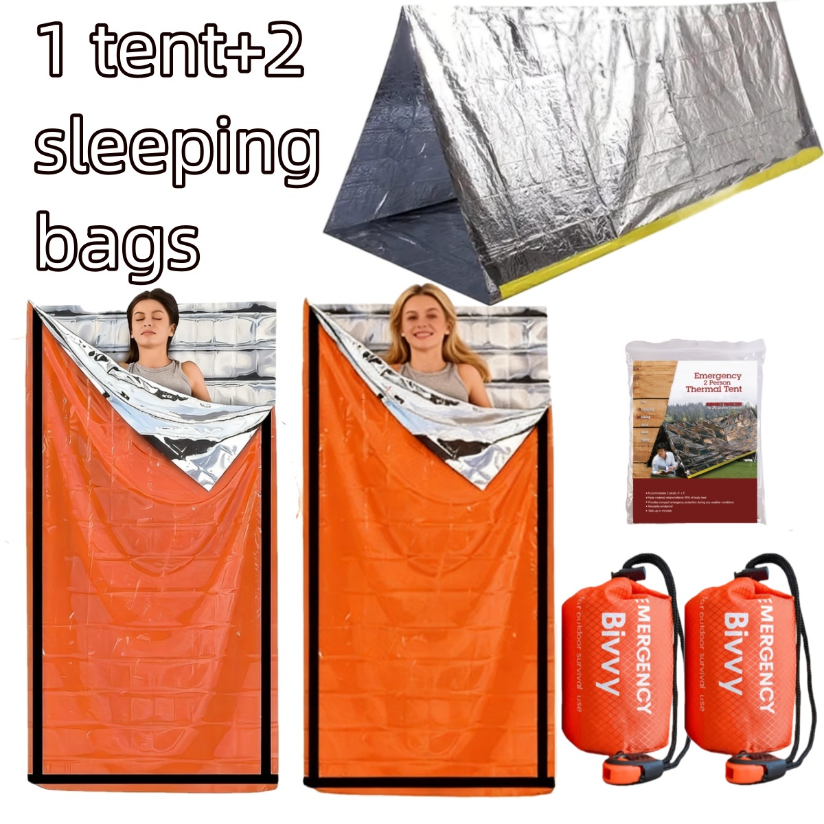 Compact Emergency Thermal Tent – обзор и цена Emergency Mylar Tent