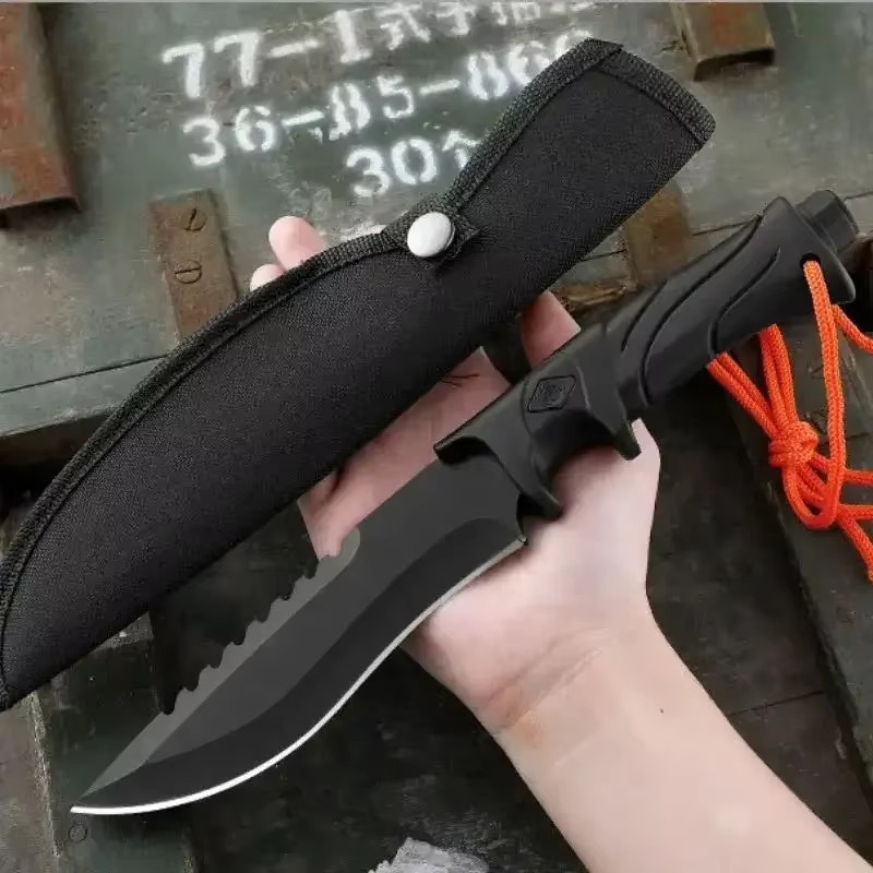 Outdoor High hardness straight – обзор и цена Bushcraft Knife Fixed