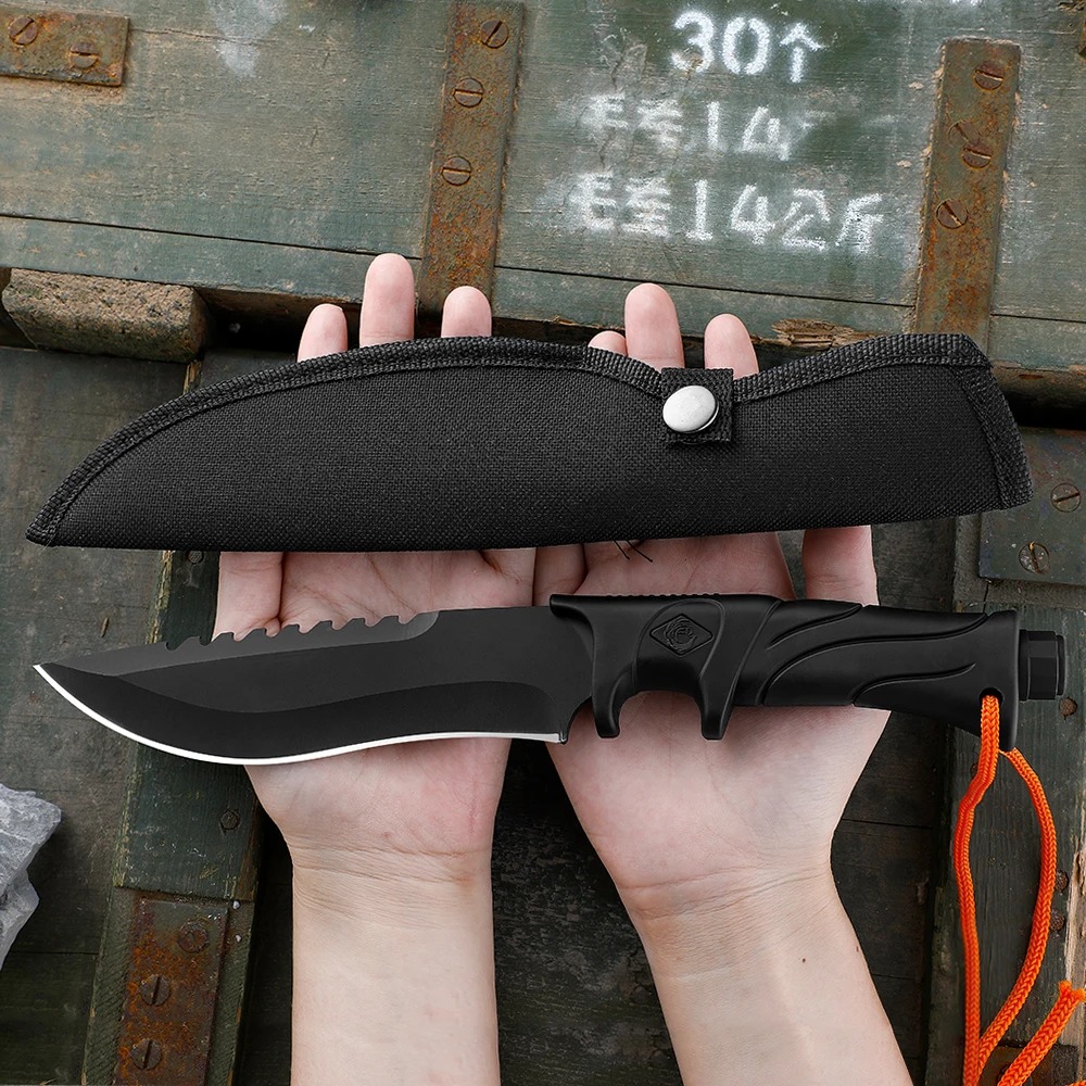 Outdoor High hardness straight – обзор и цена Bushcraft Knife Fixed