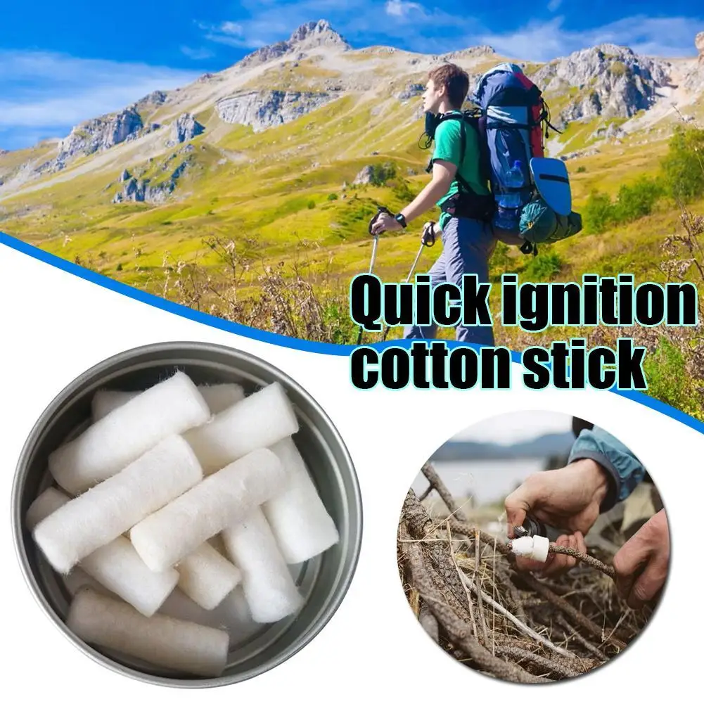 12pcs Outdoor Camping Paraffin – обзор и цена Fire Starting Kit