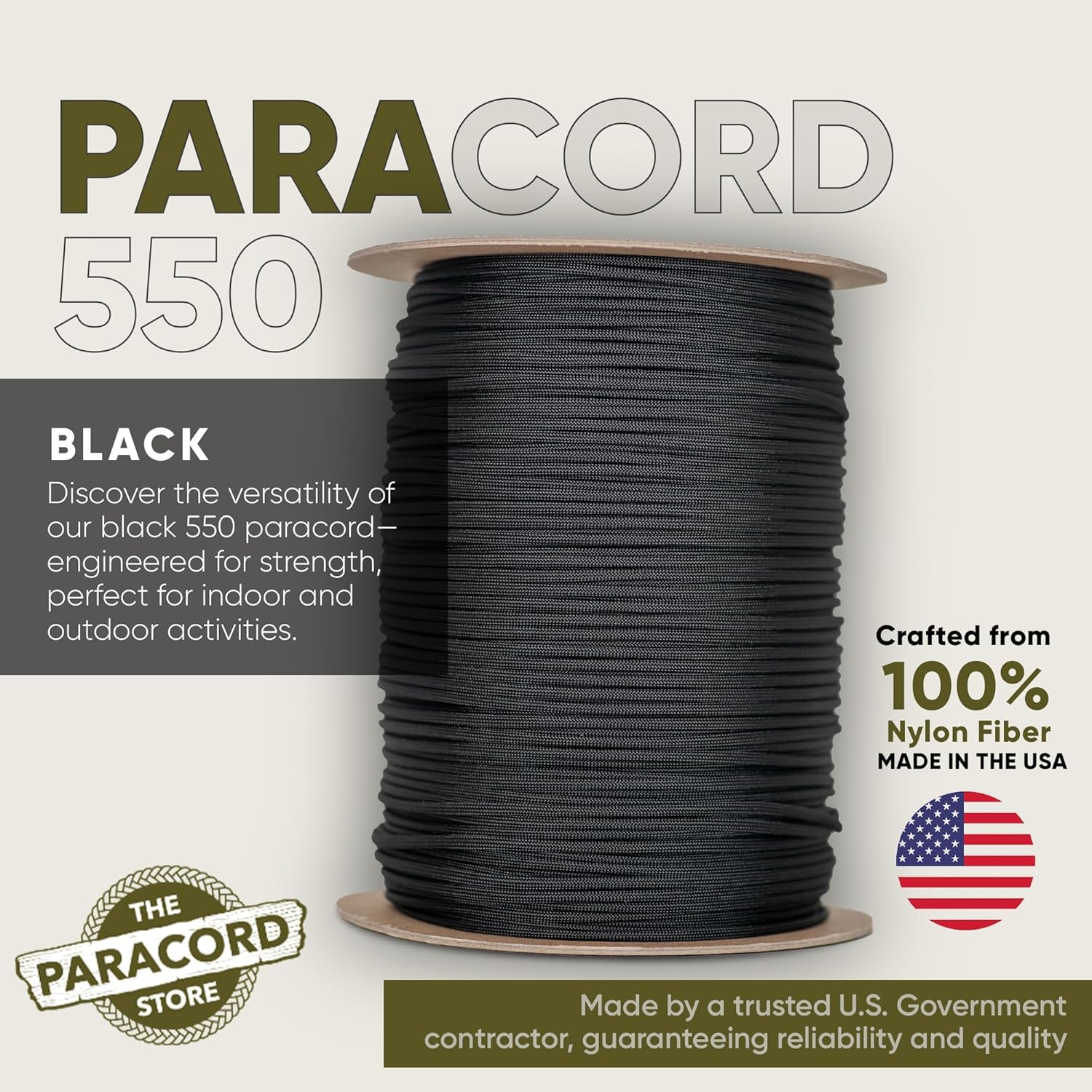 Type III 550 Paracord 1000 FT  – обзор и цена Para Cord 1000Ft