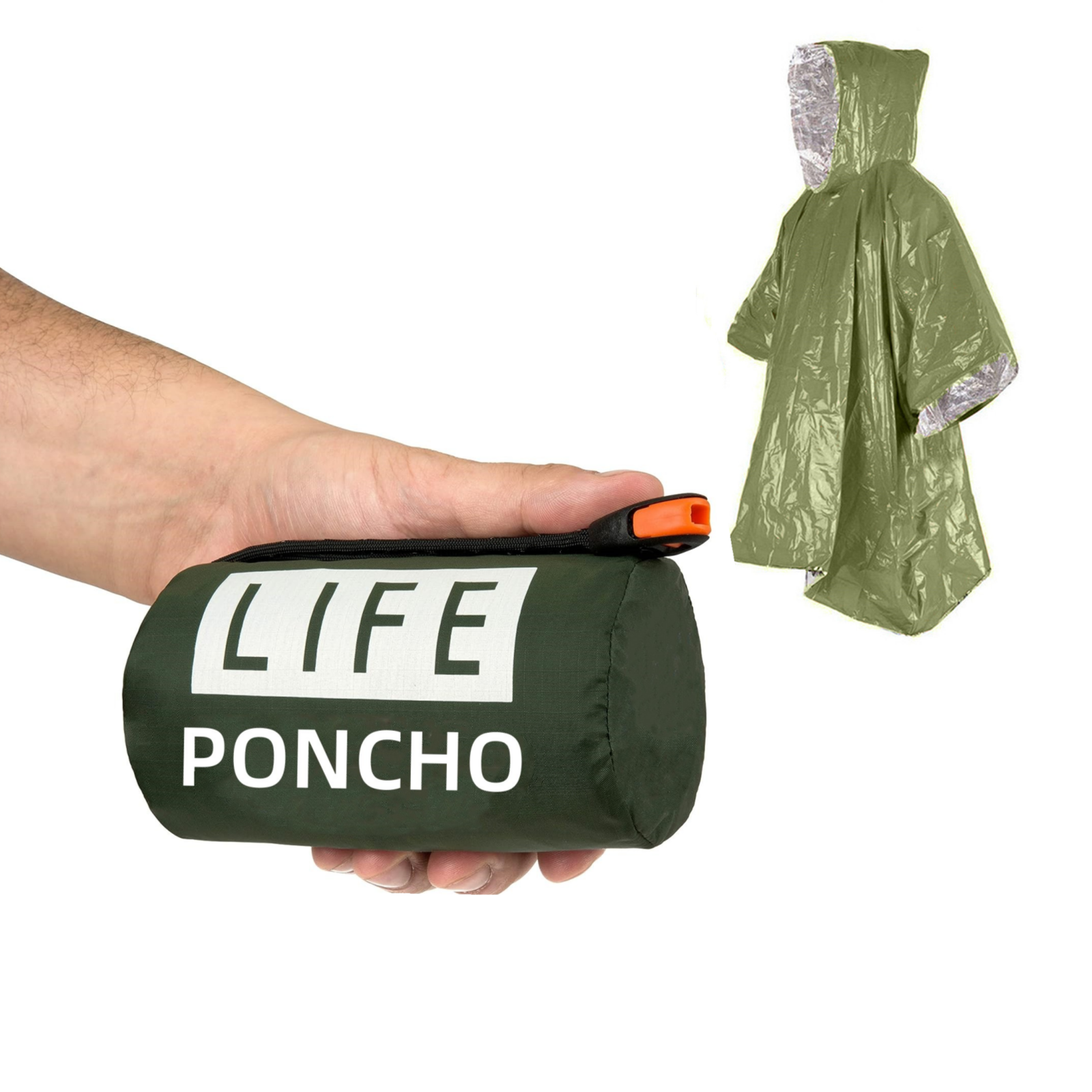 LIFE Emergency Survival Poncho – обзор и цена Survival Blanket Reflective