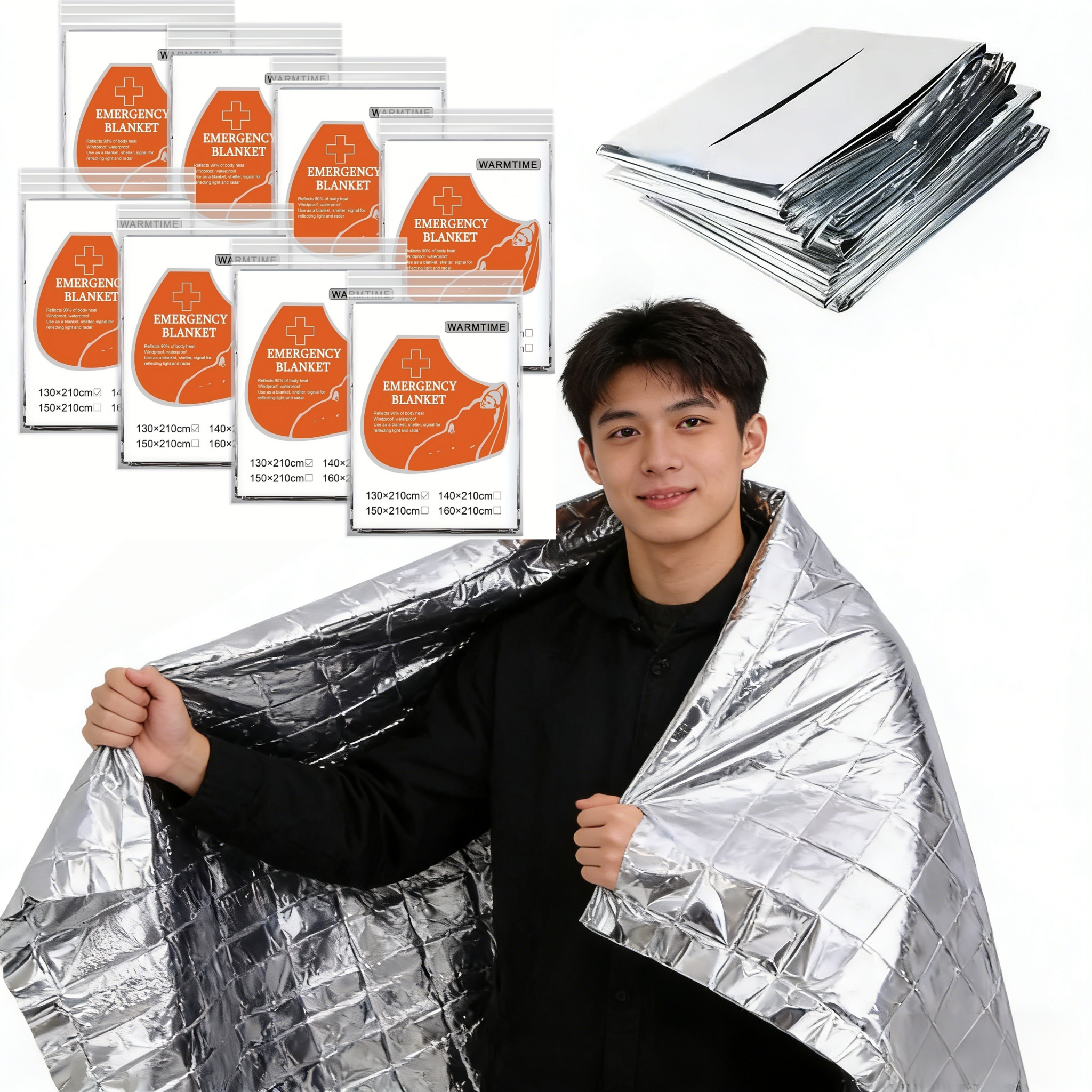Foldable Reflective Survival B – обзор и цена Survival Blanket Reflective