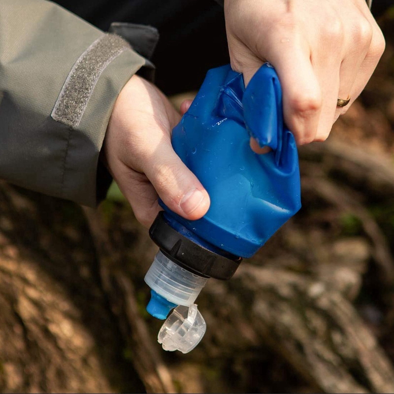 500Ml Water Filter Bottle Wate – обзор и цена Water Purification Straw